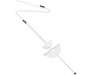 Sautoir long Aiko noir argent, sautoir argent, bijoux fantaisie, créations artisanales, bijoux de créateur, Antibes, Juan les Pins