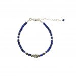 Bracelet Kim Lapis Lazuli Argent